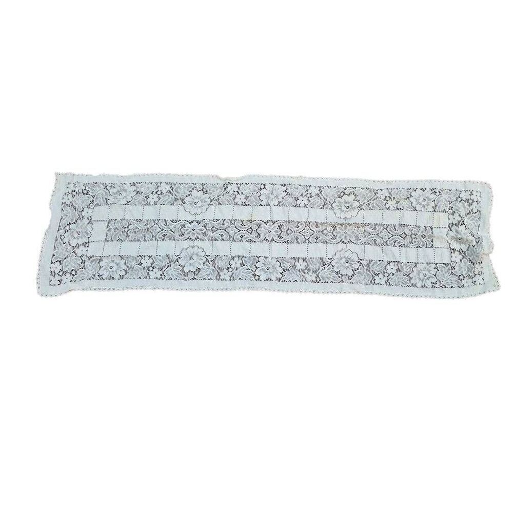 Table Runner, Vintage White 12" x 45"